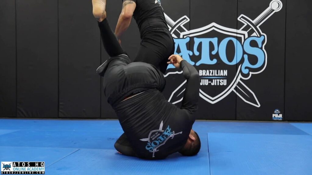 Atos Online Tech Teaser - Calf Slice Spin to Double Ankle Sweep - Prof Andre Galvao