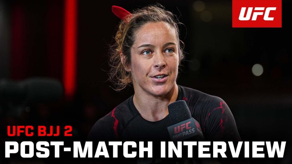 Auréllie Le Vern Post-Match Interview | UFC BJJ 2