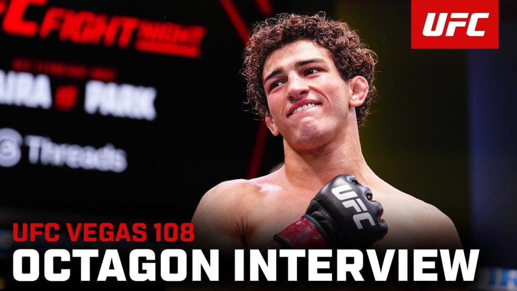 Austin Bashi Octagon Interview | UFC Vegas 108