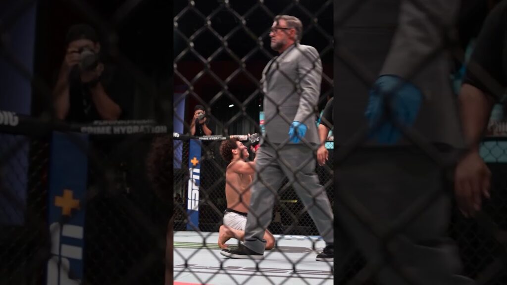 Austin Bashi makes quick work!! 🤯 #ufcvegas108