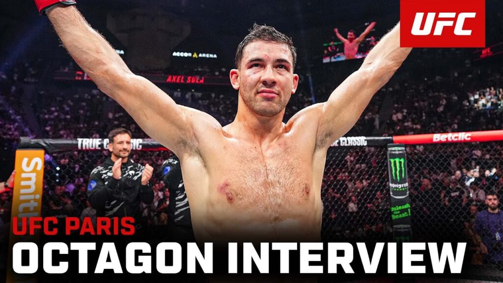 Axel Sola Octagon Interview | UFC Paris