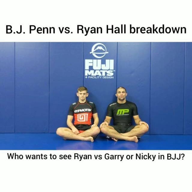 B.J. Penn vs. Ryan hall breakdown by Garry Tonon and Nicky Ryan bjj by @bruzeyyd...
