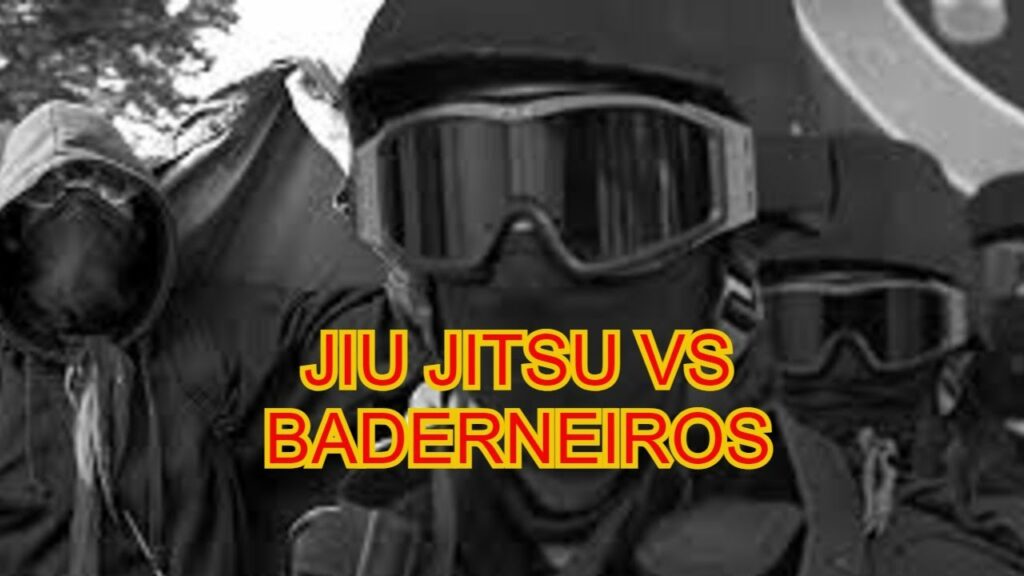 BADERNEIRO VS POLICIAL COM POUCA NOÇÃO DE JIU JITSU