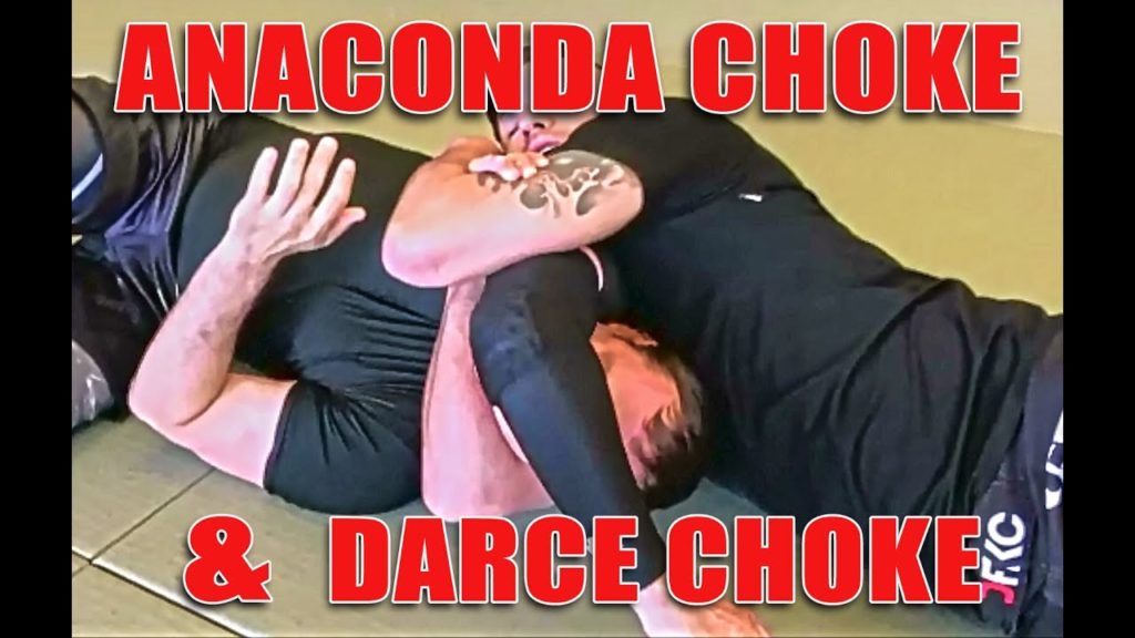 BJJ Chokes - How To Do The Anaconda Choke & The Darce Choke