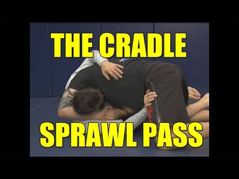 BJJ Cradle to Sprawl Pass by Robert Drysdale
