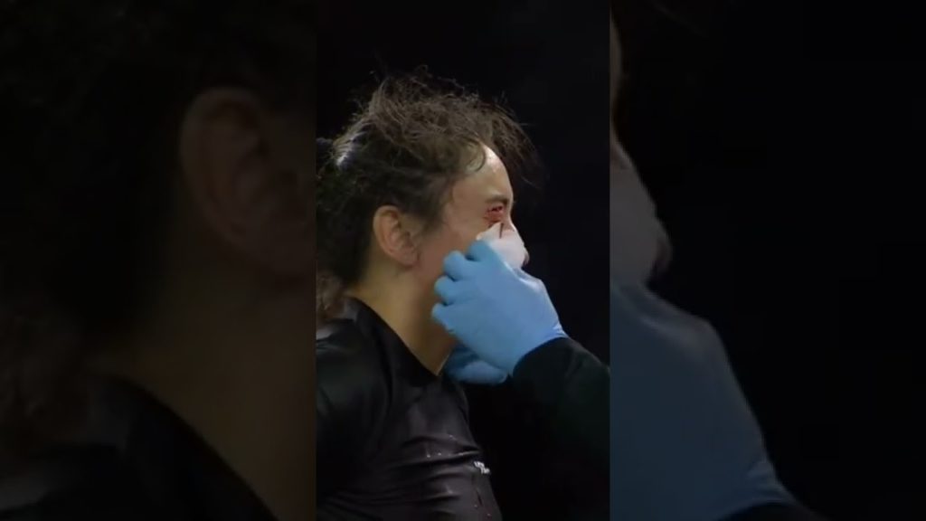 BJJ DQ - Girls Match ends with a Head Butt Slam #jiujitsu #bjj #mma #ufc