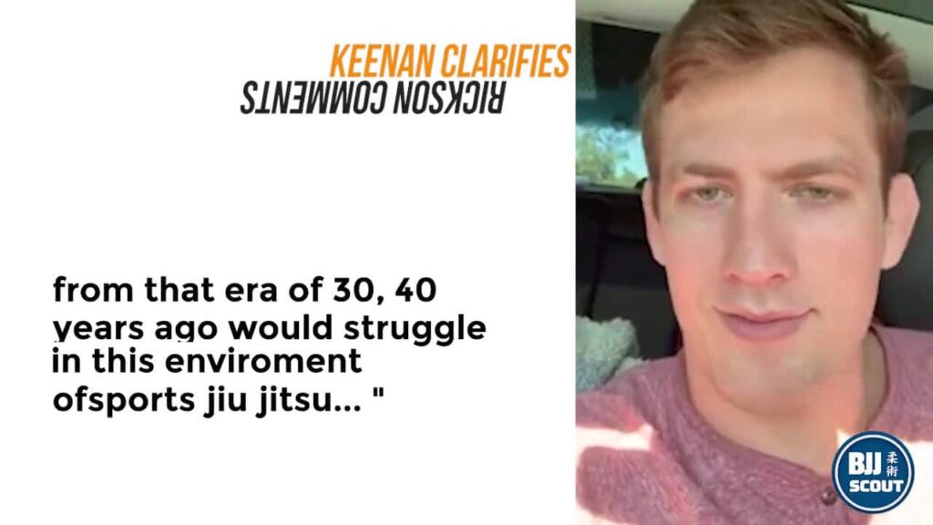 BJJ Digest: Keenan clarifies Rickson Comments, Tonon MMA fight delay & more