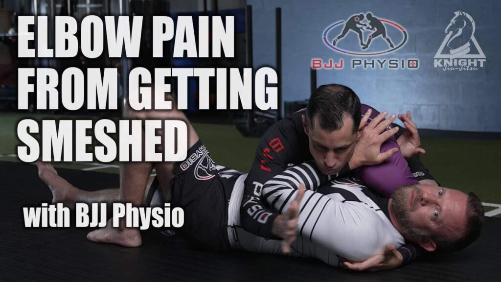 BJJ Elbow Pain from Getting Smeshed?
