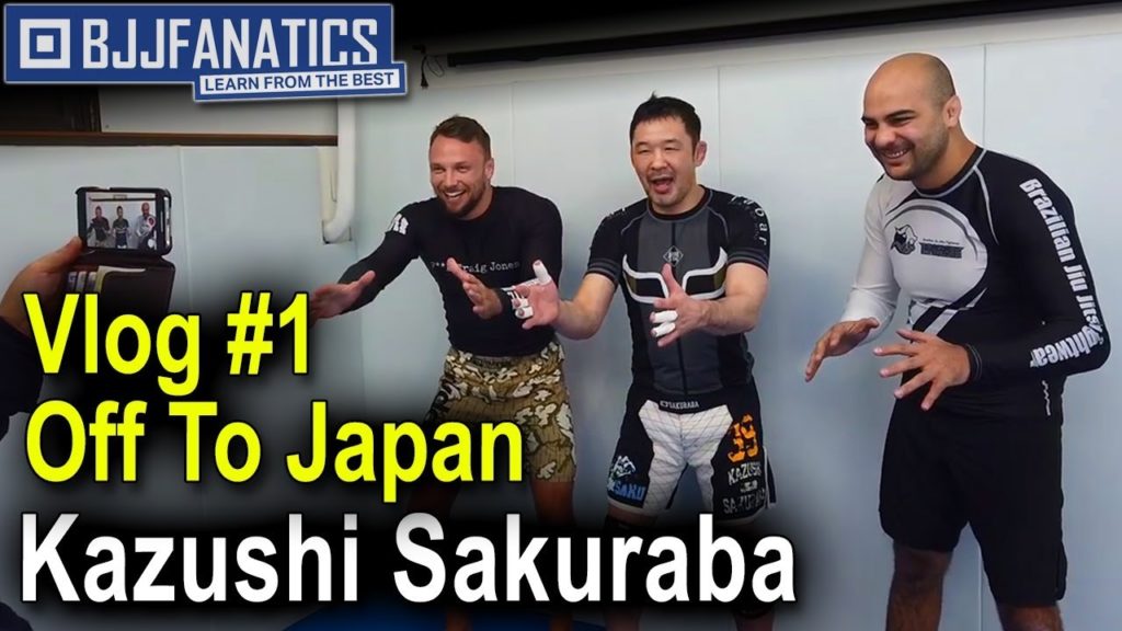 BJJ Fanatics Vlog - Ep.1 - Off To Japan To Film With MMA Legend Kazushi Sakuraba
