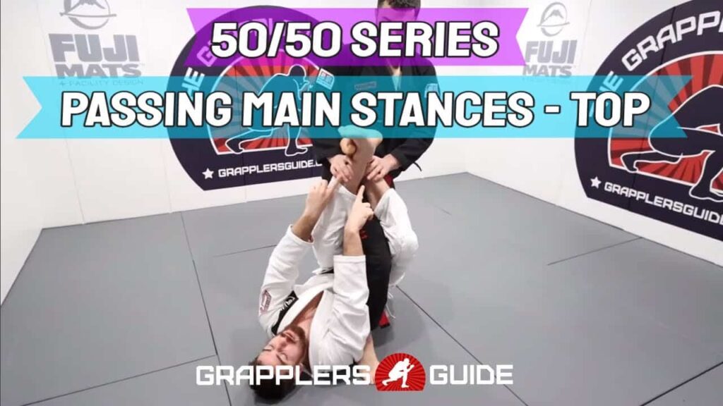 BJJ - Gi 50/50 Series -  Three Main Stances On Top - Nick Salles & Daniel Maira