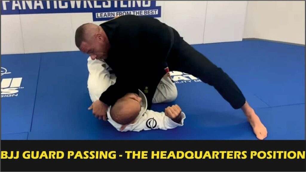 BJJ Guard Passing - The Headquarters Position by Rafael Lovato Jr.