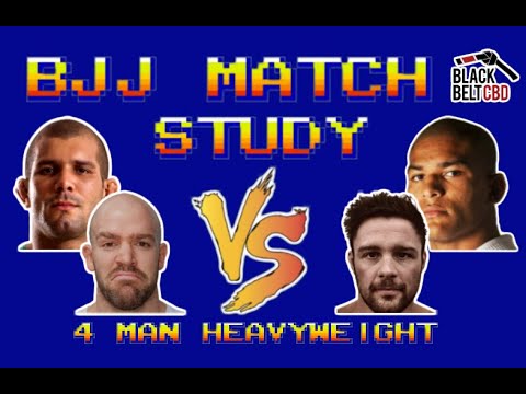 BJJ Match Study: 4 Man Heavyweight (Black Belt CBD Invitational)
