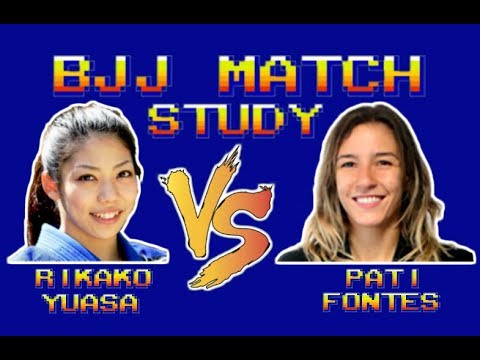 BJJ Match Study: Rikako 'Lasso Wizard' Yuasa vs Pati Fontes (World Championship 2014)