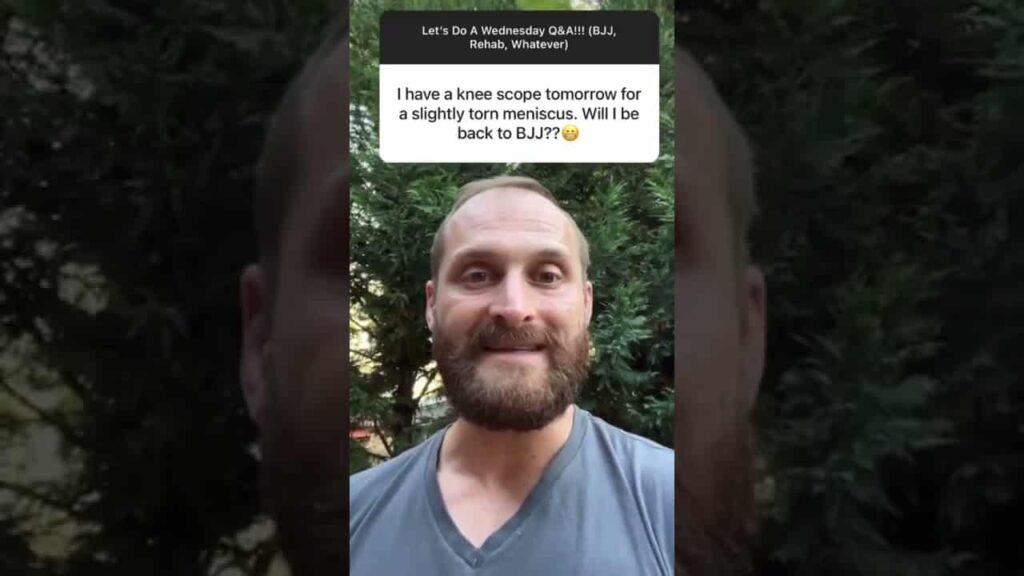 BJJ Q&A - Can You Return To BJJ After Meniscus Tear? #shorts