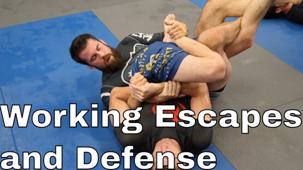 BJJ Rolling in Short Shorts (Working Escapes, Defense & Counters)