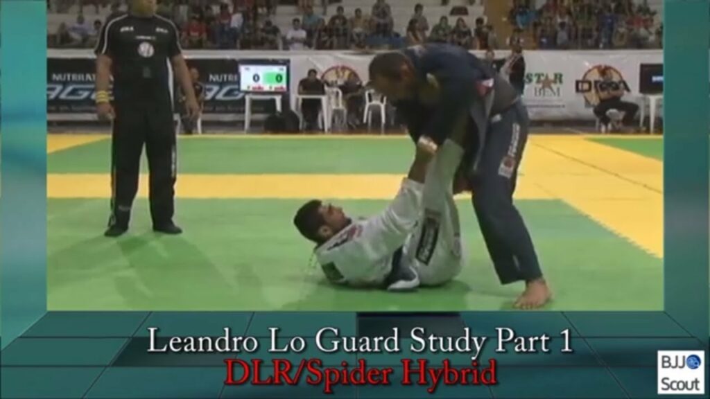 BJJ Scout: Leandro Lo Guard Study Part 1 - DLR/Spider Hybrid Guard