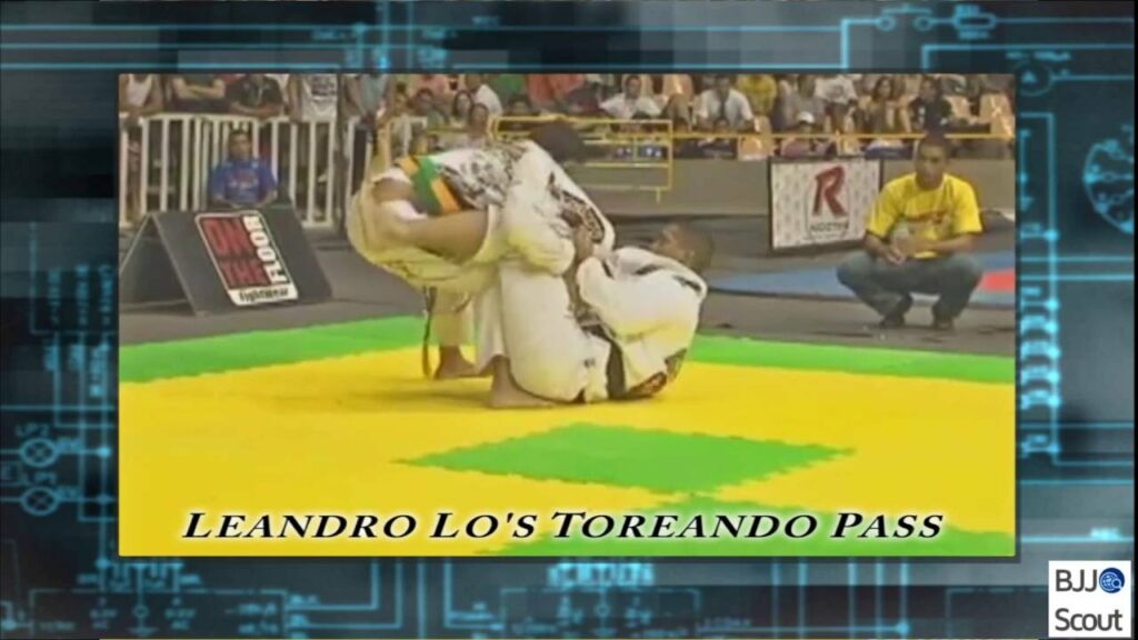 BJJ Scout: Leandro Lo's Toreando Pass Study