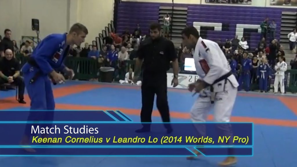 BJJ Scout: Match Studies - Leandro Lo v Keenan Cornelius - Worm Guard vs Active Posting