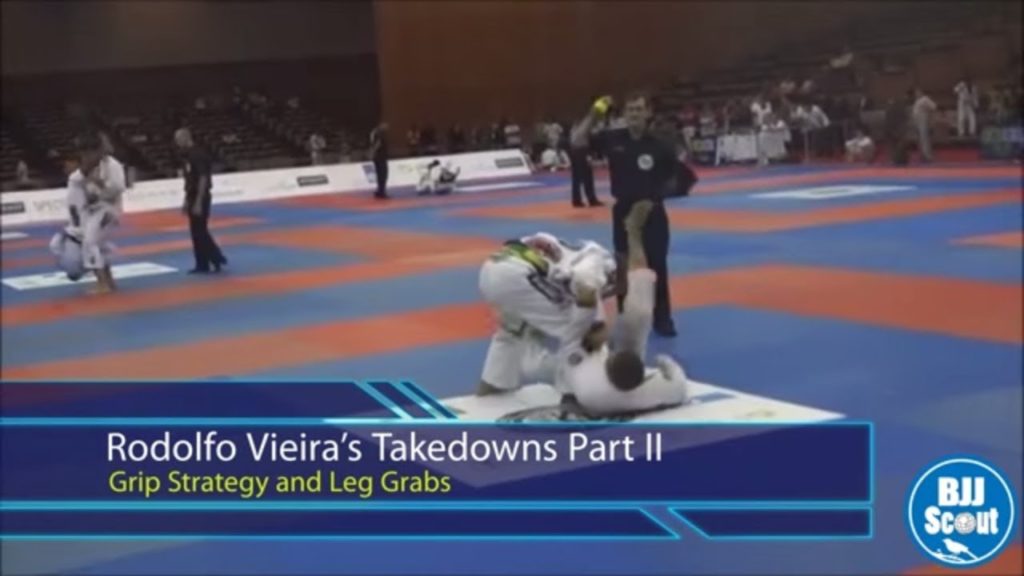 BJJ Scout: Rodolfo Vieira Takedown Study Part 2 - Grip Strategy and Leg Grabs
