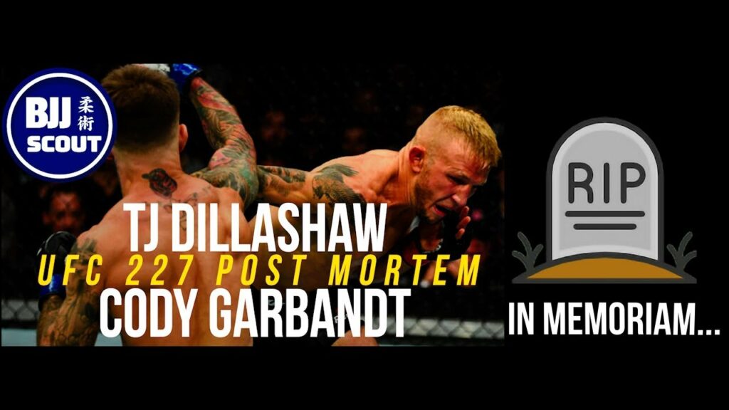 BJJ Scout: TJ Dillashaw v Cody Garbrandt 2 UFC 227 Post Mortem (Memorial Video)