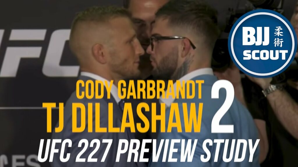 BJJ Scout: TJ Dillashaw v Cody Garbrandt 2 UFC 227 Preview Study - What's Plan B?