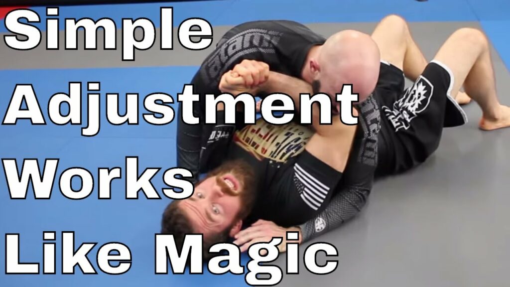 BJJ Side Control Escape Setup Against A Tight Squeeze