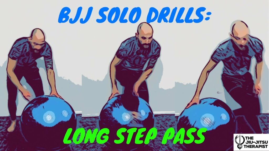 BJJ Solo Drills - Step Over Pass