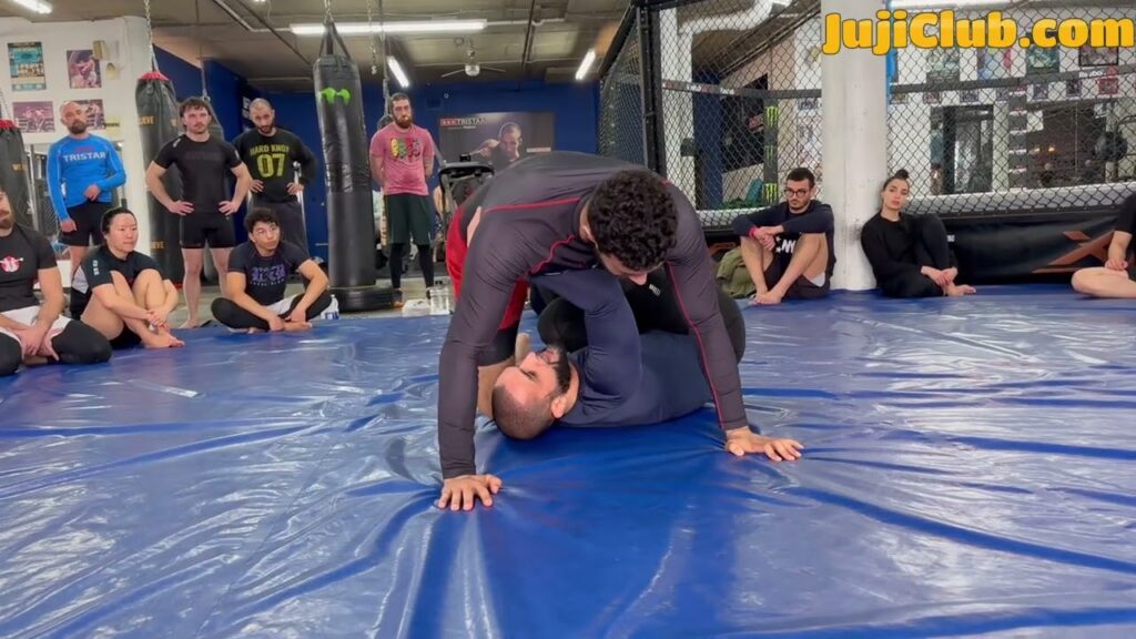 BJJ Technique - Butterfly Guard to Kani Basami to Aoki Lock - Coach Zahabi