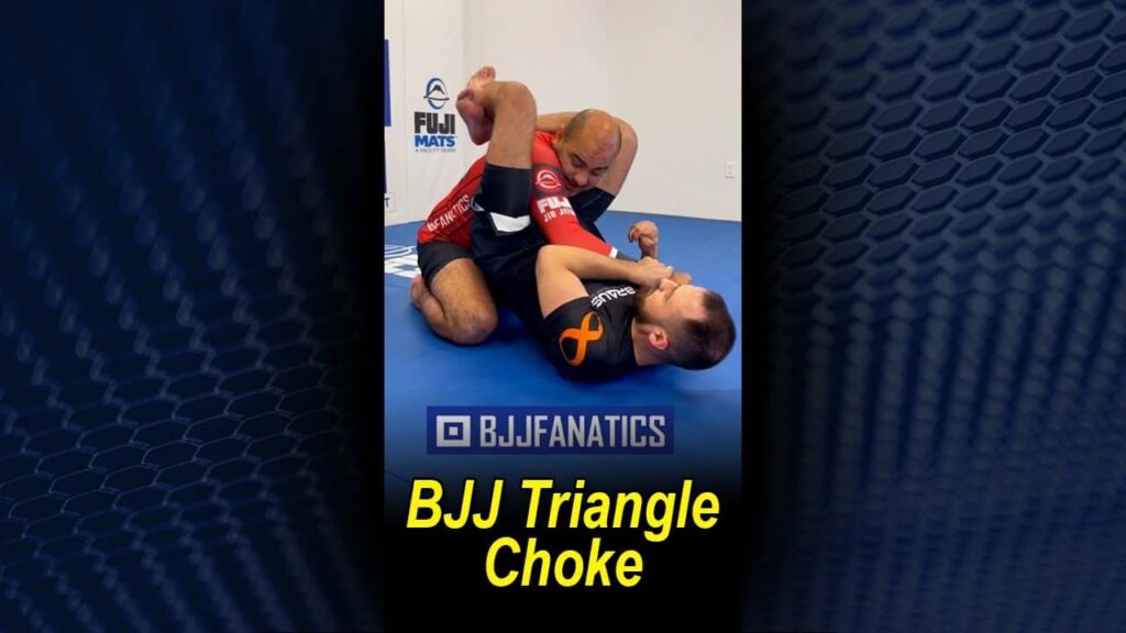 BJJ Triangle Choke - Azamat Azigarami #shorts