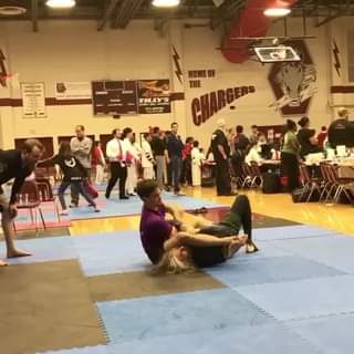BJJ Triangles And Armbars in Competition