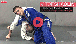 BJJ Videos - Study the clock choke with Vitor Shaolin