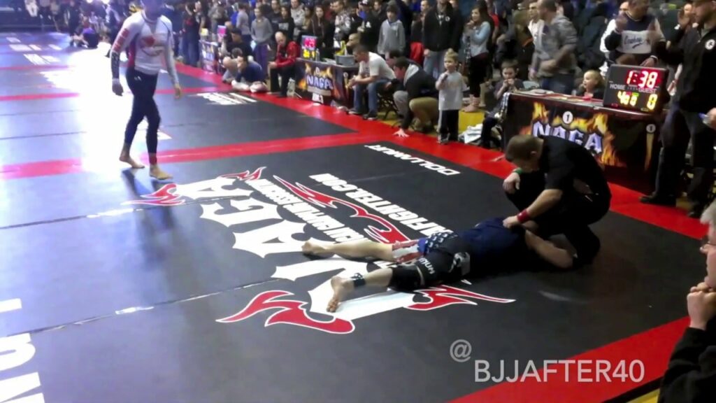 BJJAfter40 Mike "Spider Ninja" Bidwell Competition