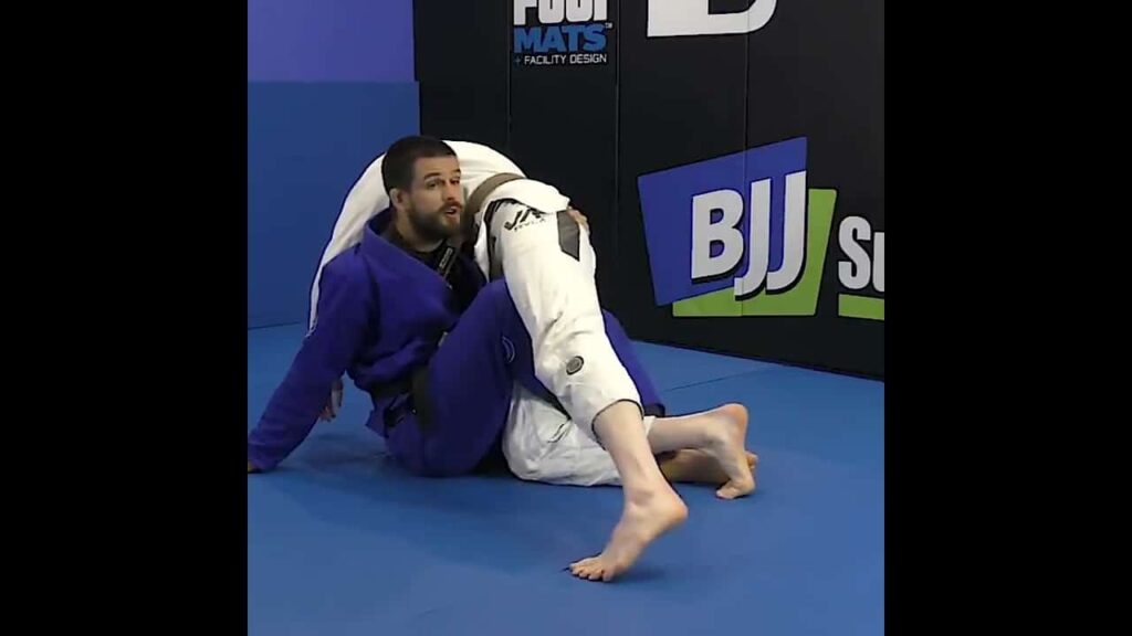 BUTT DRAG TO DOUBLE LEG from HALF GUARD - Jake Mackenzie