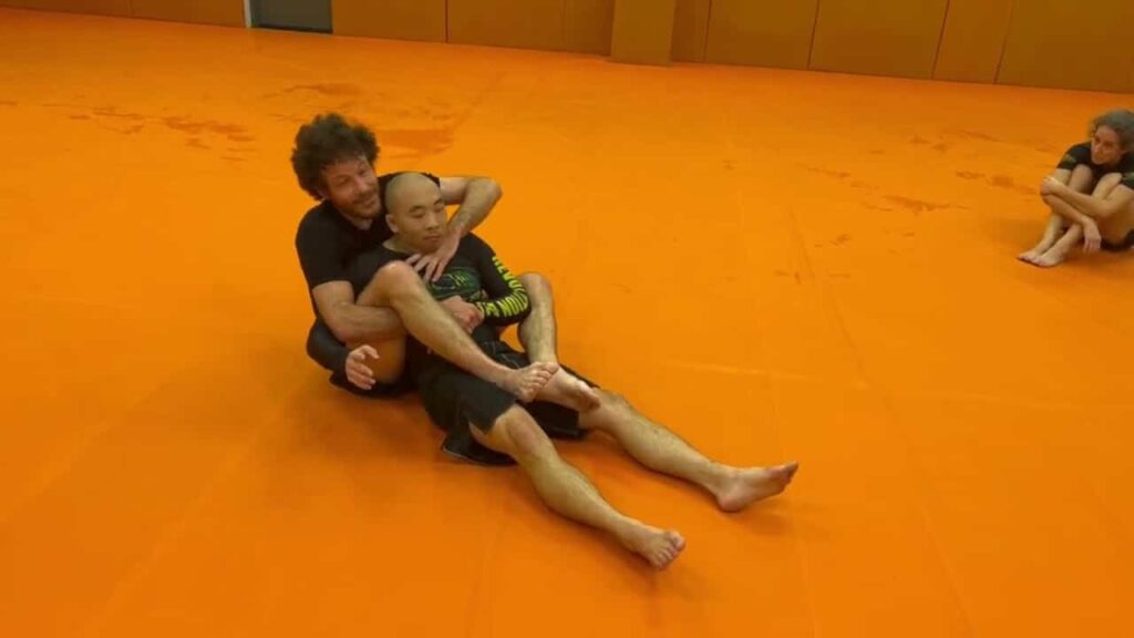 Back Control: Leg Overhook with RNC and Armbar Submission Options
