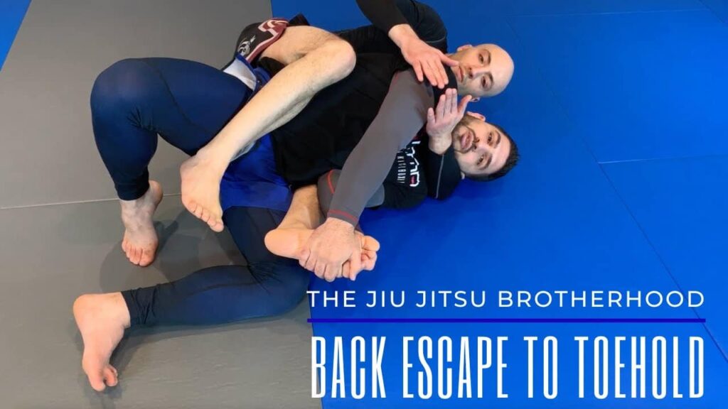 Back Escape to Toehold | Jiu Jitsu Brotherhood