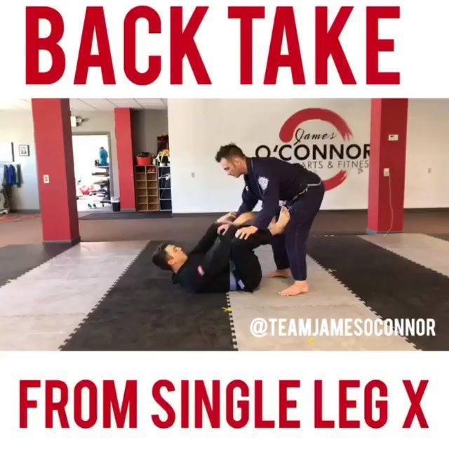 Back Take Berimbolo style from a Single Leg X-Guard.  Try it out.  . credit Jame...