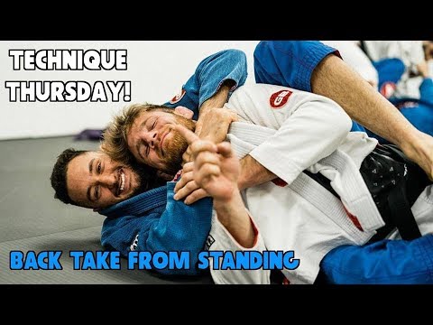 Back Take From Standing | Gabriel Arges  | Technique Thursday | Powered by BJJ World Photos