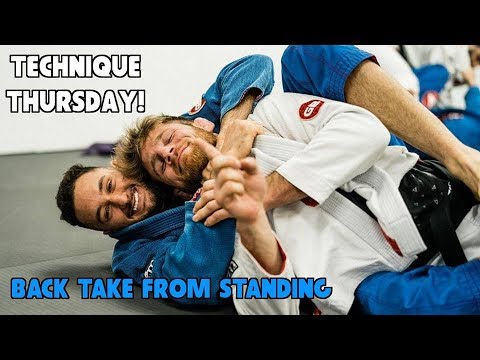 Back Take From Standing | Gabriel Arges | Technique Thursday | Powered by BJJ World Photos