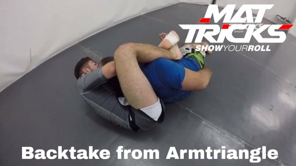 Backtake from the Head and Arm Choke aka Arm Triangle Position by Bruno Amaddeo