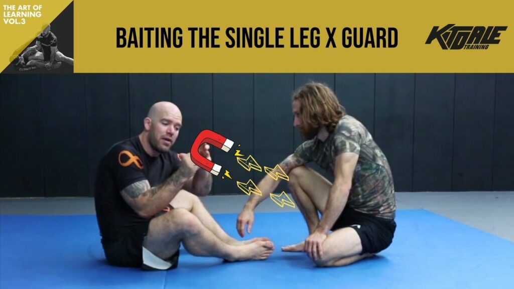 Baiting the single leg X-guard (AOL Vol. 3)
