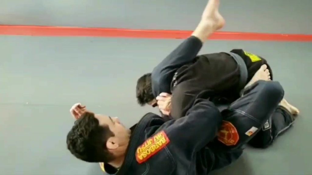 Baratoplata from guard pass