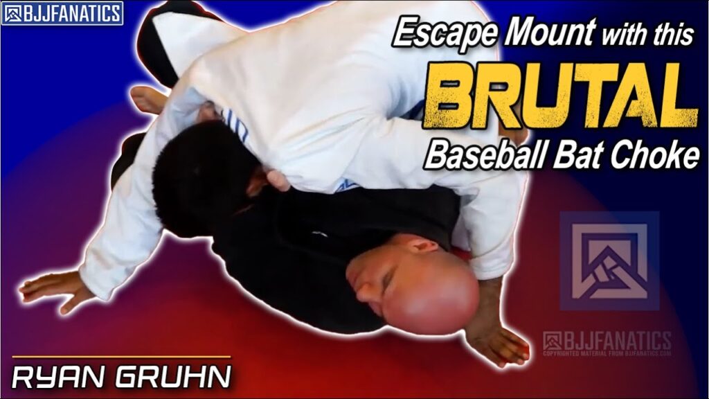 Baseball Bat Choke From Being Mounted & Back Mounted by Ryan Gruhn