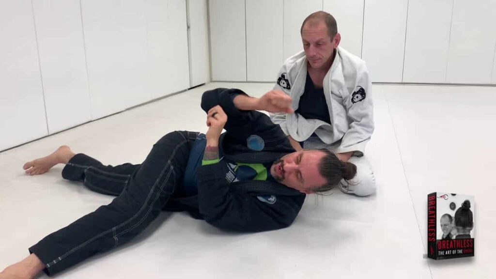 Baseball Choke from the Guard Pass