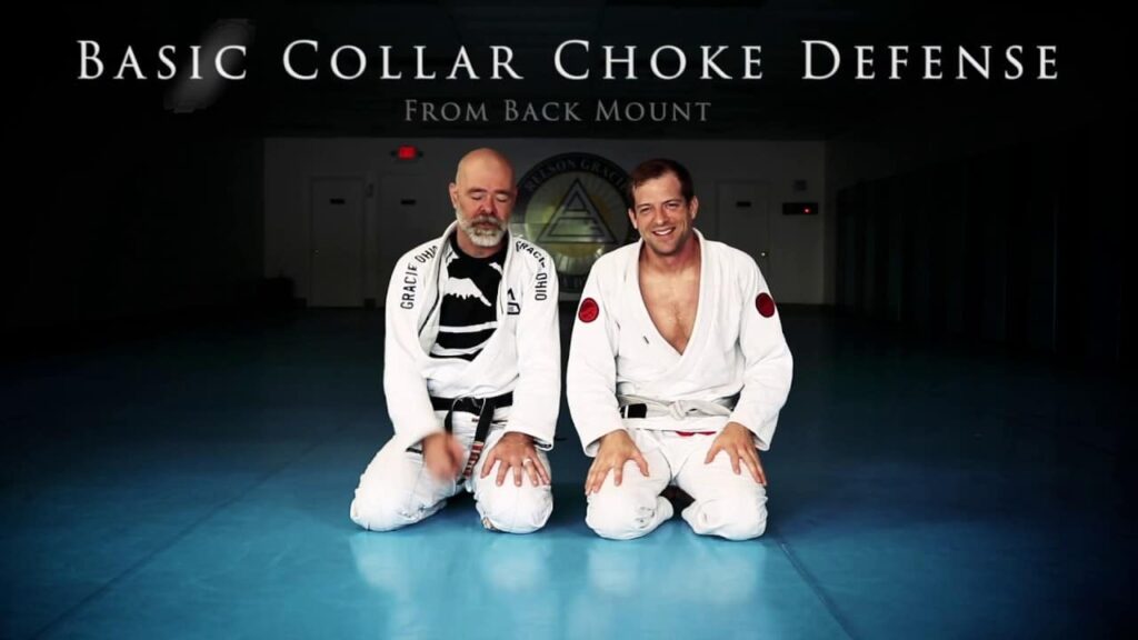 Basic Collar Choke Defense From Back Mount
