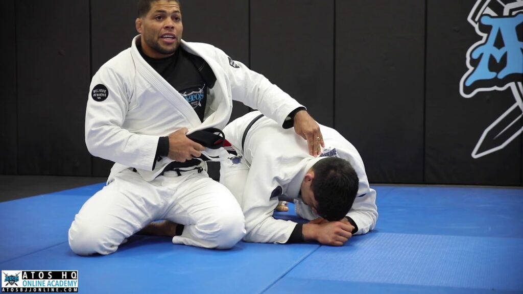 Basic DLR guard to crab ride back take and clock chock - Andre Galvao