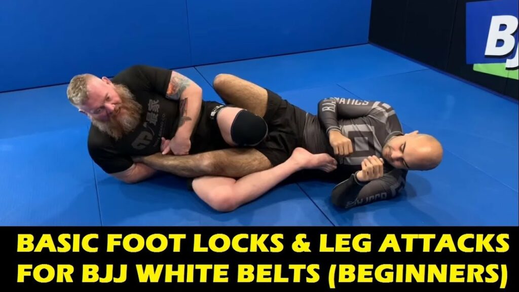 Basic Foot Locks & Leg Attacks For BJJ White Belts (Beginners) by Warren Brooks