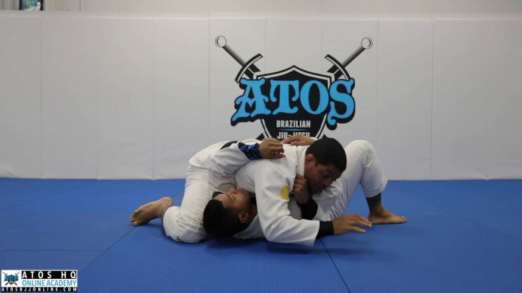Basic Side Control Concept, Details & Attacks - Mouse Trap Americana + Armbar WWW.ATOSBJJONLINE.COM