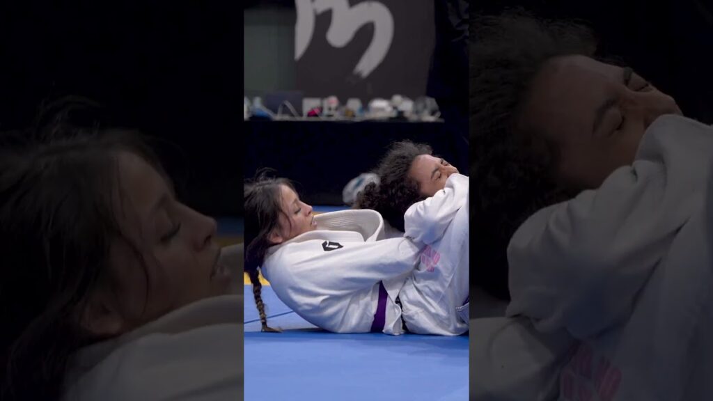 Beautiful Cross Choke by Europen Champ Emily Leyva 🔥