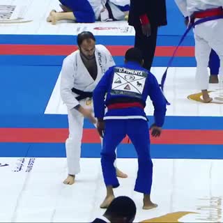 Beautiful fireman's carry by Delson Pimenta