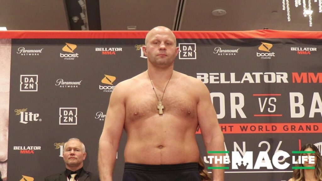 Bellator 214: Fedor vs. Bader Weigh-ins